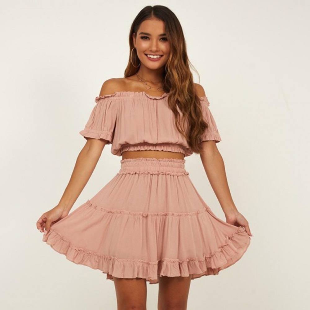 Showpo. - Nobody But You Two Piece Set In Mocha